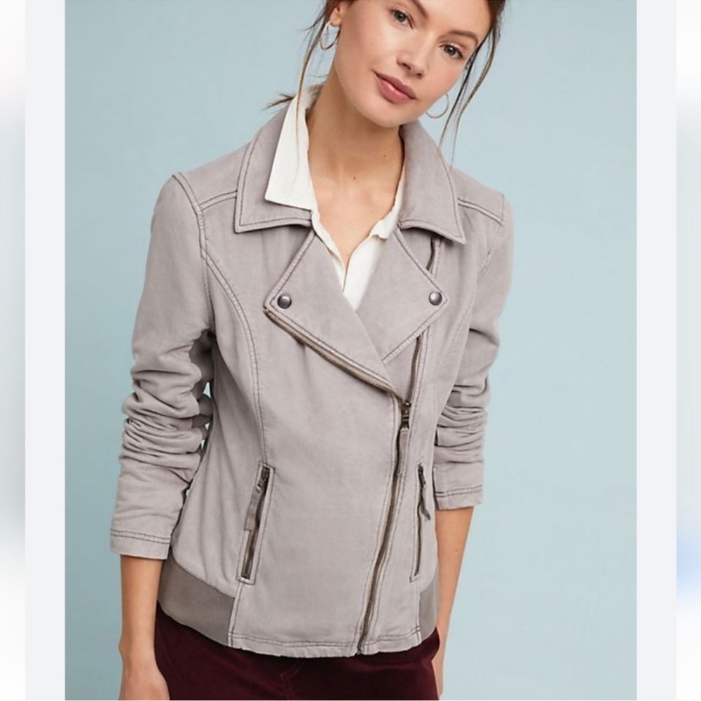 Anthropologie Marrakech Parkway Moto Jacket Womens XS Petite
